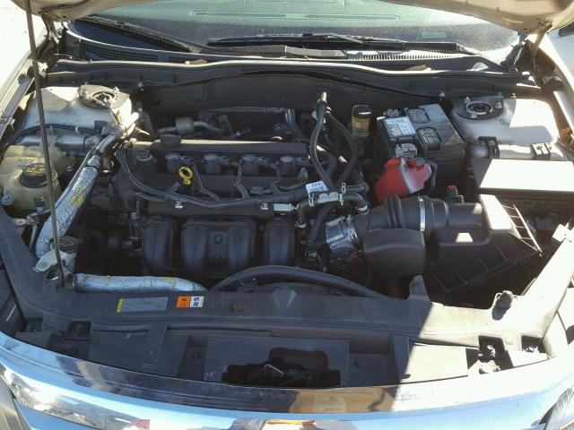 3FAHP0HA9AR118048 - 2010 FORD FUSION SE TAN photo 7