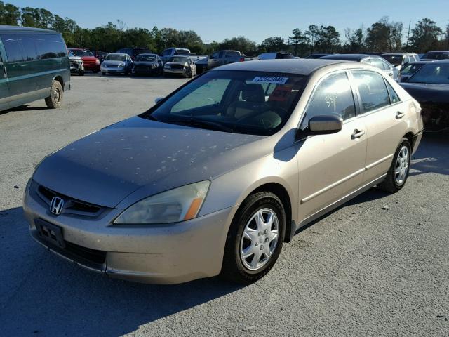 3HGCM56384G700254 - 2004 HONDA ACCORD LX TAN photo 2