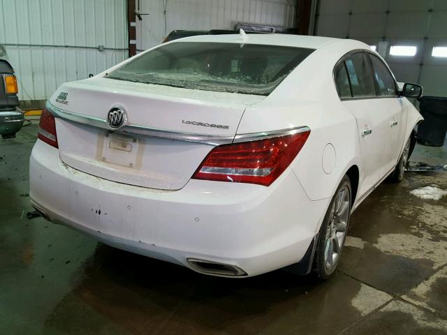 1G4GB5G3XEF218792 - 2014 BUICK LACROSSE WHITE photo 4