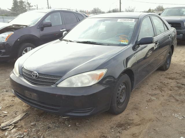 4T1BE32K14U376422 - 2004 TOYOTA CAMRY LE შავი ფოტო 2