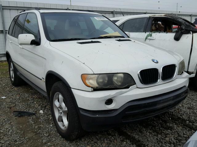 WBAFA53521LM76792 - 2001 BMW X5 3.0I WHITE photo 1