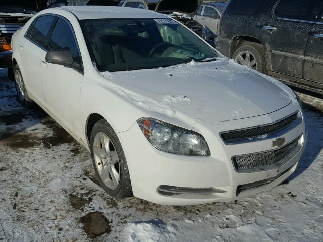 1G1ZG57B294200626 - 2009 CHEVROLET MALIBU LS WHITE photo 1
