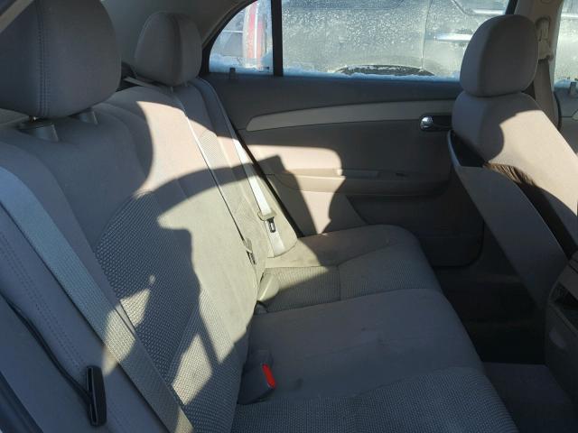 1G1ZG57B294200626 - 2009 CHEVROLET MALIBU LS WHITE photo 6