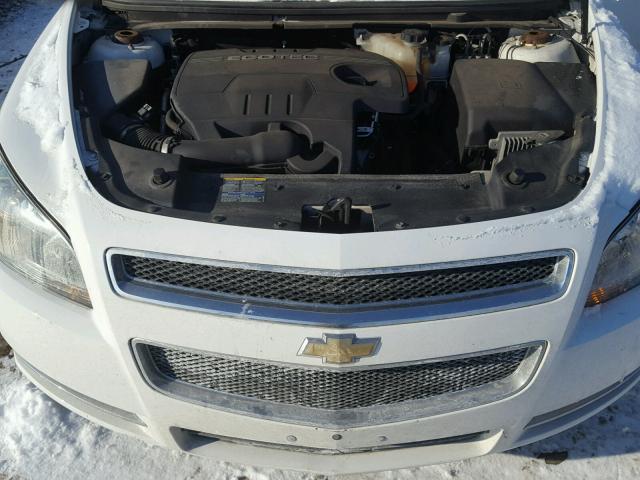 1G1ZG57B294200626 - 2009 CHEVROLET MALIBU LS WHITE photo 7