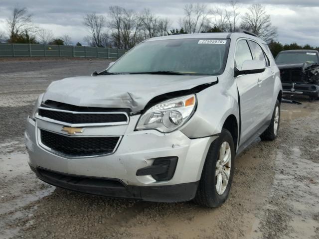 2GNFLFE32F6337249 - 2015 CHEVROLET EQUINOX LT SILVER photo 2