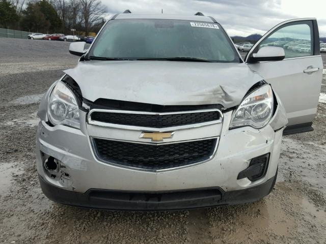 2GNFLFE32F6337249 - 2015 CHEVROLET EQUINOX LT SILVER photo 7