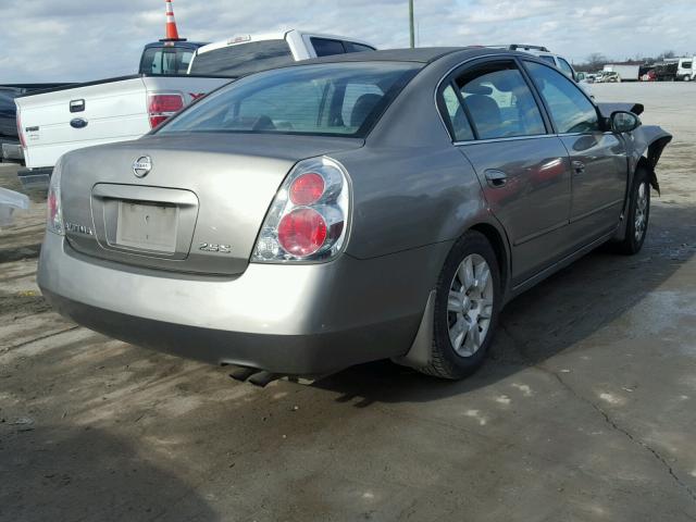 1N4AL11D76C176267 - 2006 NISSAN ALTIMA S TAN photo 4