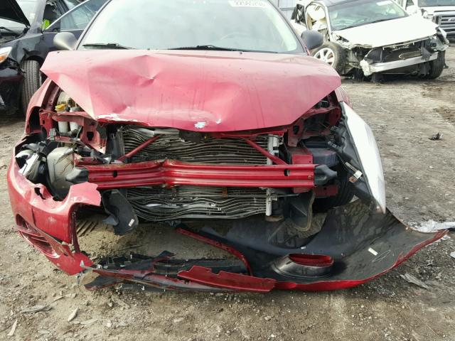 1C3EL46X66N176429 - 2006 CHRYSLER SEBRING RED photo 9