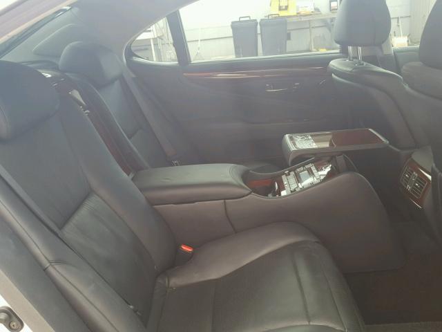 JTHGL46F975001796 - 2007 LEXUS LS 460L SILVER photo 6