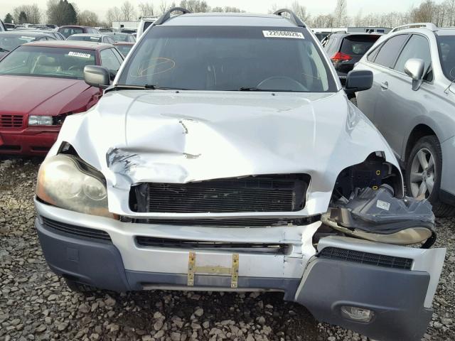 YV1CZ91H141099076 - 2004 VOLVO XC90 T6 SILVER photo 9