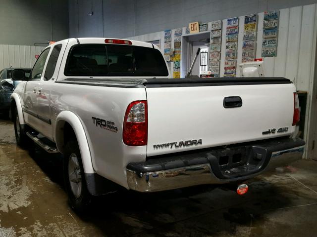 5TBBT44146S477233 - 2006 TOYOTA TUNDRA ACC WHITE photo 3