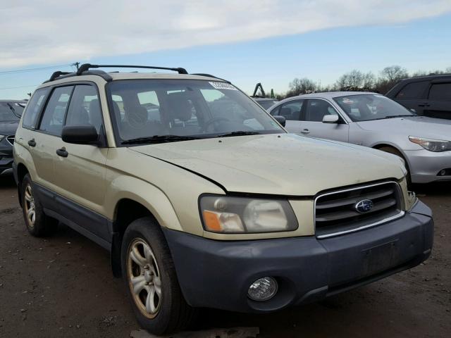 JF1SG636X4H704615 - 2004 SUBARU FORESTER 2 GOLD photo 1