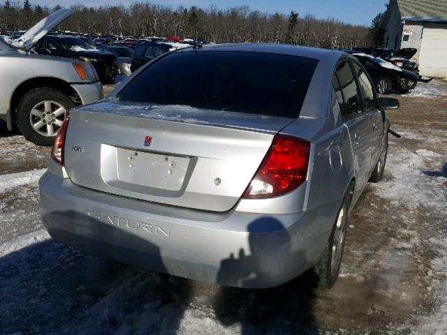 1G8AK55F86Z103254 - 2006 SATURN ION LEVEL SILVER photo 4