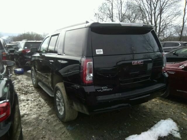 1GKS1BKC0HR162571 - 2017 GMC YUKON SLT BLACK photo 3