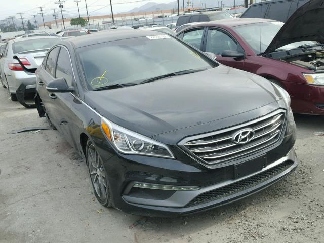 5NPE34AB4HH544990 - 2017 HYUNDAI SONATA SPO BLACK photo 1