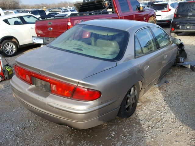 2G4WB55K111103876 - 2001 BUICK REGAL LS GOLD photo 4