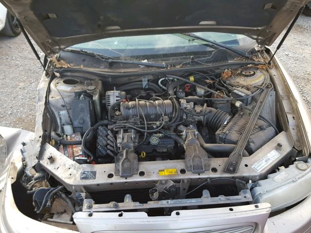 2G4WB55K111103876 - 2001 BUICK REGAL LS GOLD photo 7