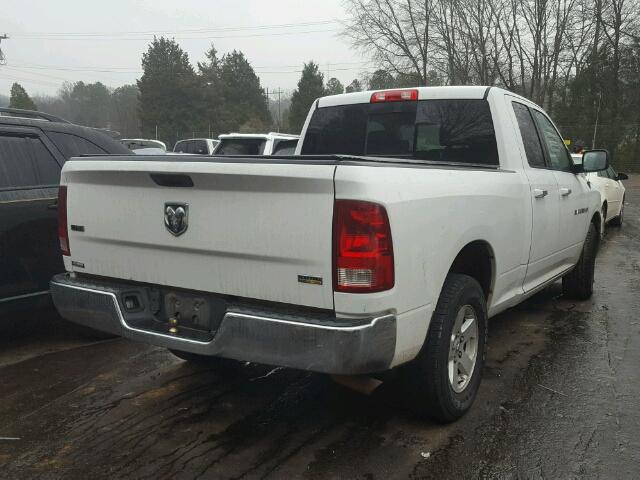 1D7RB1GP1BS696312 - 2011 DODGE RAM 1500 WHITE photo 4