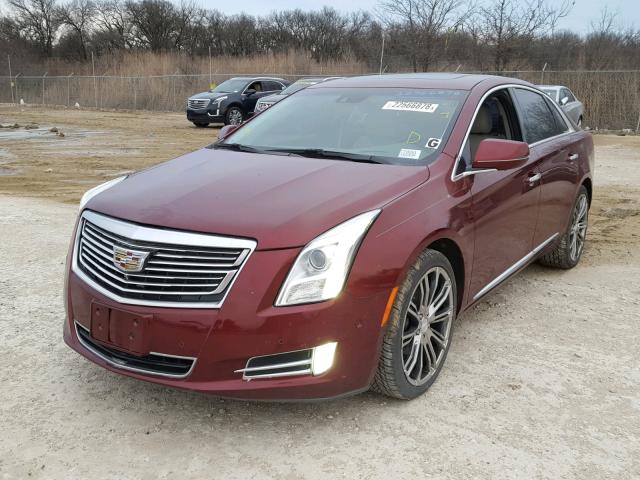 2G61S5S34H9107060 - 2017 CADILLAC XTS PLATIN RED photo 2