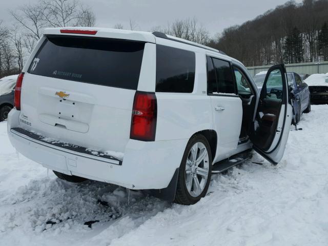 1GNSKCKC8GR176917 - 2016 CHEVROLET TAHOE K150 WHITE photo 4