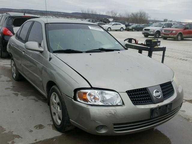 3N1CB51D64L860678 - 2004 NISSAN SENTRA 1.8 BROWN photo 1