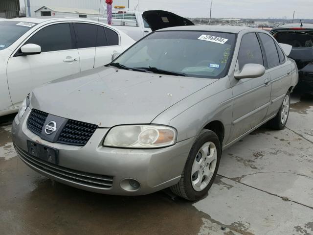 3N1CB51D64L860678 - 2004 NISSAN SENTRA 1.8 BROWN photo 2