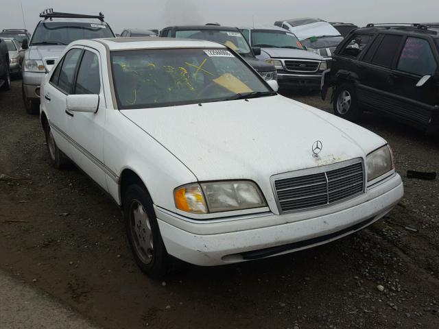 WDBHA23E9VA490893 - 1997 MERCEDES-BENZ C 230 WHITE photo 1