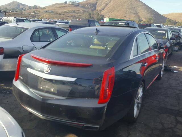 2G61S5S39D9211182 - 2013 CADILLAC XTS PREMIU BLUE photo 4