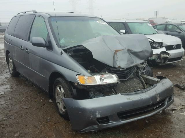 2HKRL1869YH579548 - 2000 HONDA ODYSSEY EX BLUE photo 1