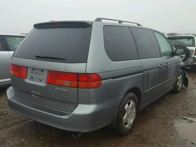 2HKRL1869YH579548 - 2000 HONDA ODYSSEY EX BLUE photo 4