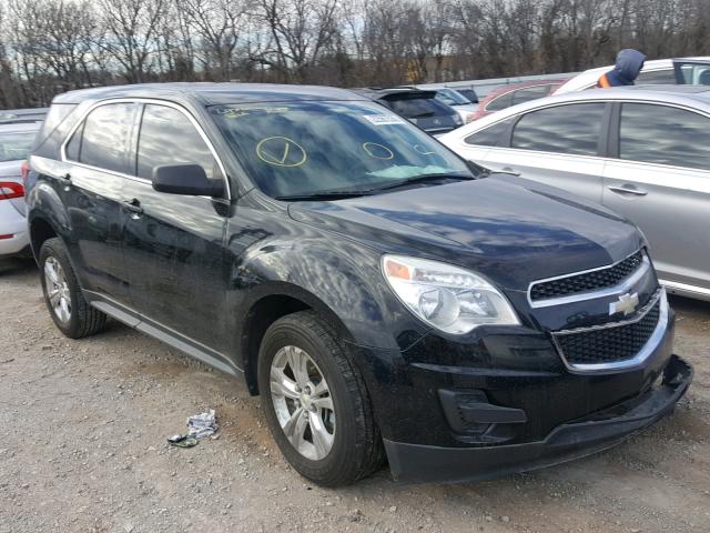 2CNALBEC4B6272440 - 2011 CHEVROLET EQUINOX LS BLACK photo 1