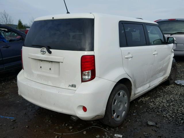 JTLZE4FE5B1141344 - 2011 TOYOTA SCION XB WHITE photo 4