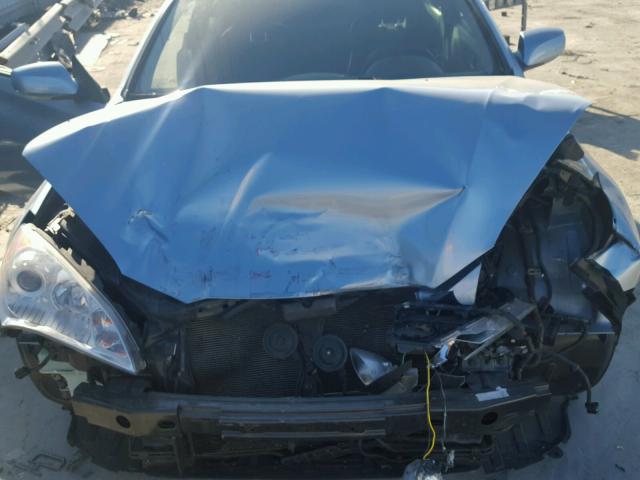 KMHHT6KD4BU063395 - 2011 HYUNDAI GENESIS CO BLUE photo 7