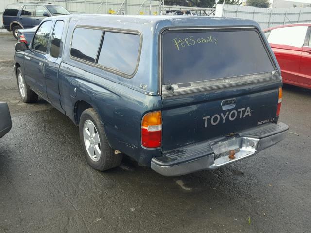 4TAVL52N4TZ088727 - 1996 TOYOTA TACOMA XTR GREEN photo 3