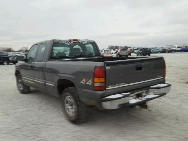 2GCEK19T011350365 - 2001 CHEVROLET SILVERADO GRAY photo 3