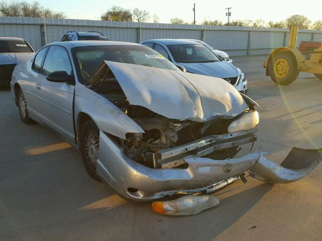 2G1WW12E7Y9384988 - 2000 CHEVROLET MONTE CARL 银色 照片 1