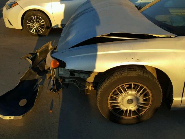 2G1WW12E7Y9384988 - 2000 CHEVROLET MONTE CARL 银色 照片 9