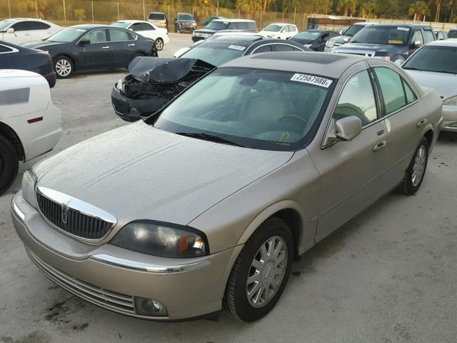 1LNHM86S93Y702656 - 2003 LINCOLN LS BEIGE photo 2