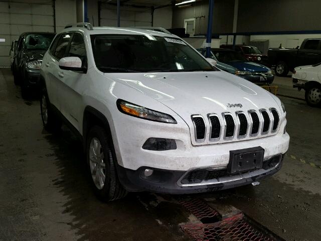 1C4PJMDS8GW166630 - 2016 JEEP CHEROKEE L WHITE photo 1