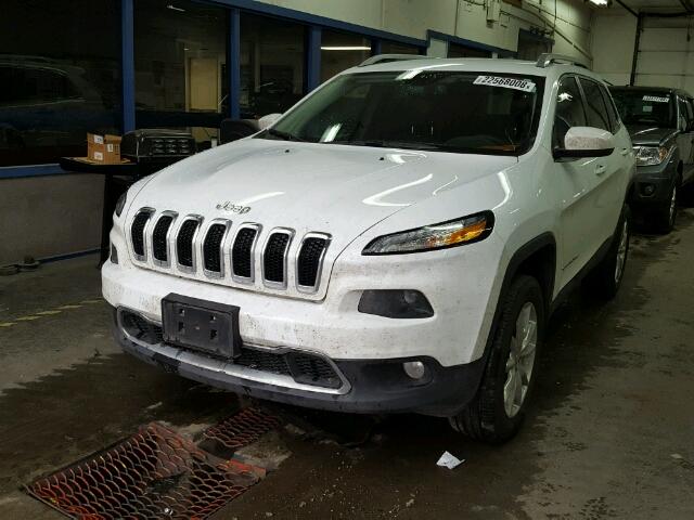 1C4PJMDS8GW166630 - 2016 JEEP CHEROKEE L WHITE photo 2