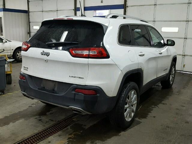 1C4PJMDS8GW166630 - 2016 JEEP CHEROKEE L WHITE photo 4