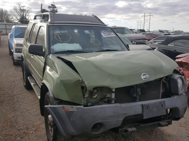 5N1ED28T23C682785 - 2003 NISSAN XTERRA XE GREEN photo 1