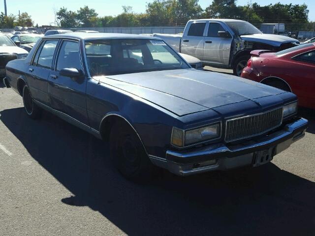 1G1BN51E9KA105191 - 1989 CHEVROLET CAPRICE CL BLUE photo 1