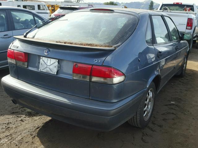 YS3DD58H8Y2024682 - 2000 SAAB 9-3 BLUE photo 4