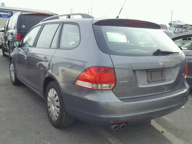 3VWMZ71K39M260853 - 2009 VOLKSWAGEN JETTA S 灰色 照片 3