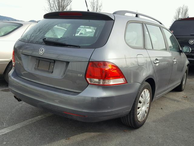 3VWMZ71K39M260853 - 2009 VOLKSWAGEN JETTA S GRAY photo 4