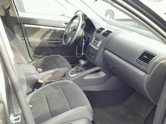 3VWMZ71K39M260853 - 2009 VOLKSWAGEN JETTA S 灰色 照片 5