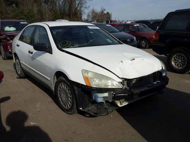 JHMCM55163C008122 - 2003 HONDA ACCORD DX WHITE photo 1