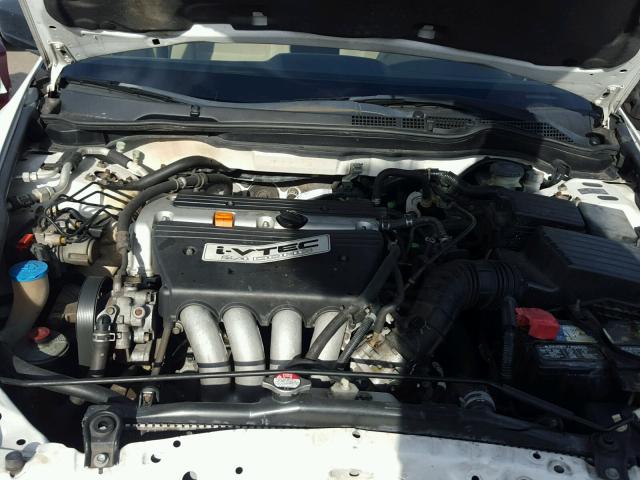 JHMCM55163C008122 - 2003 HONDA ACCORD DX WHITE photo 7