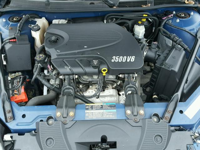 2G1WT58K969146926 - 2006 CHEVROLET IMPALA LT BLUE photo 7